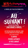 affiche nuits de champagne 2014 attache de presse culture musique claire lextray